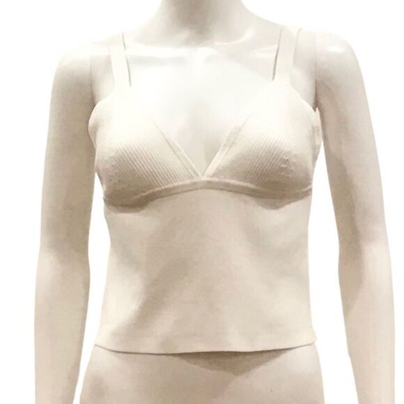 White Top, Zara, Size Medium - Picture 1 of 6